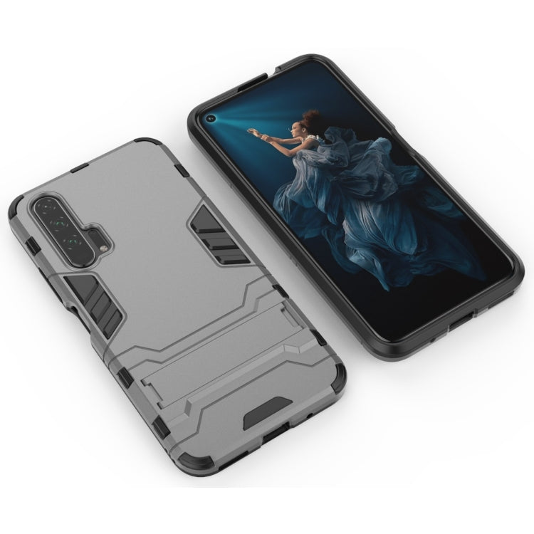 Shockproof PC + TPU Case for Huawei Honor 20 Pro, with Holder