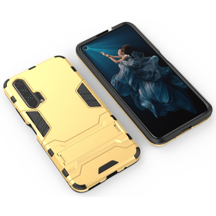 Shockproof PC + TPU Case for Huawei Honor 20 Pro, with Holder