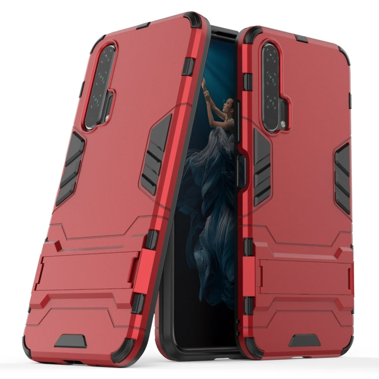 Shockproof PC + TPU Case for Huawei Honor 20 Pro, with Holder