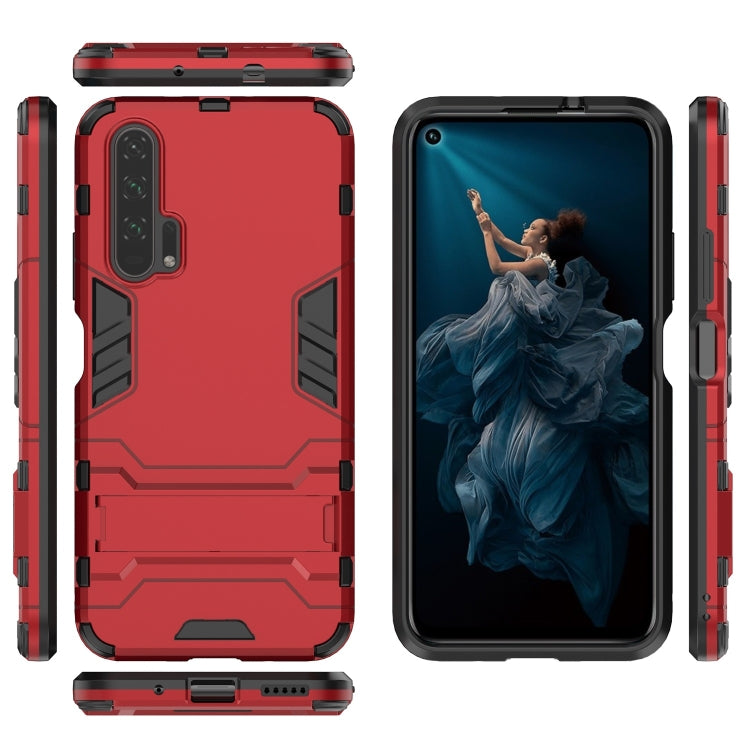 Shockproof PC + TPU Case for Huawei Honor 20 Pro, with Holder