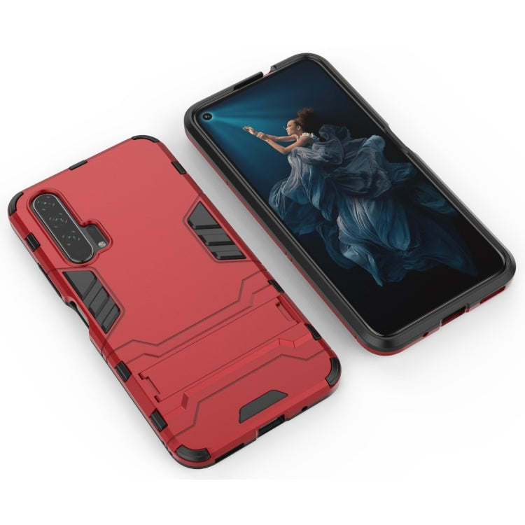 Shockproof PC + TPU Case for Huawei Honor 20 Pro, with Holder