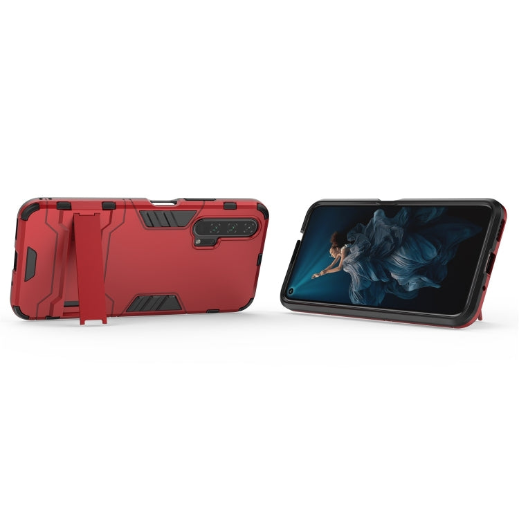Shockproof PC + TPU Case for Huawei Honor 20 Pro, with Holder