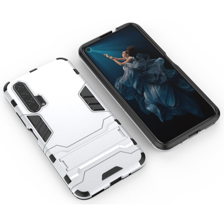 Shockproof PC + TPU Case for Huawei Honor 20 Pro, with Holder