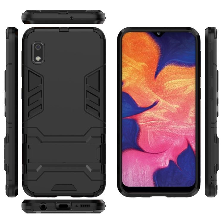 Shockproof PC + TPU Case for Galaxy A10e, with Holder