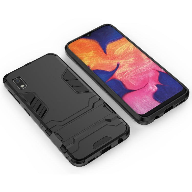 Shockproof PC + TPU Case for Galaxy A10e, with Holder