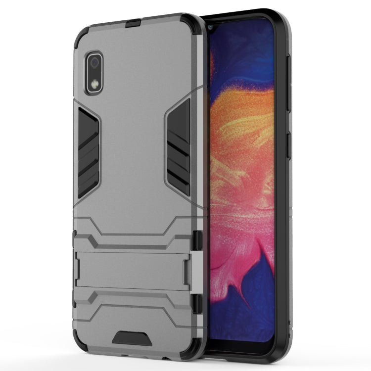 Shockproof PC + TPU Case for Galaxy A10e, with Holder