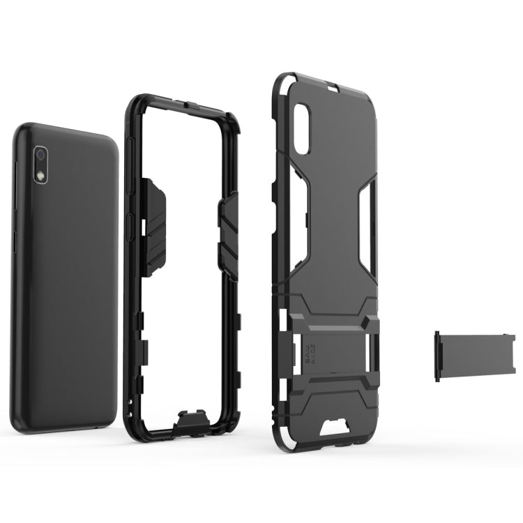 Shockproof PC + TPU Case for Galaxy A10e, with Holder