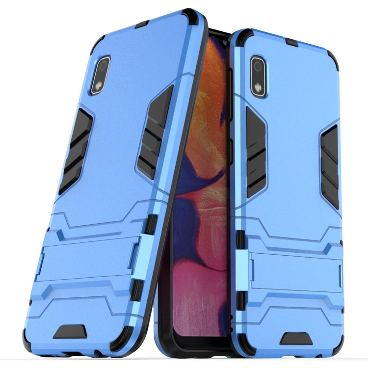 Shockproof PC + TPU Case for Galaxy A10e, with Holder