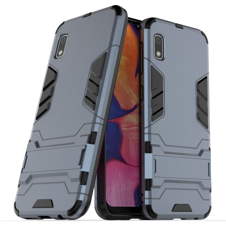 Shockproof PC + TPU Case for Galaxy A10e, with Holder