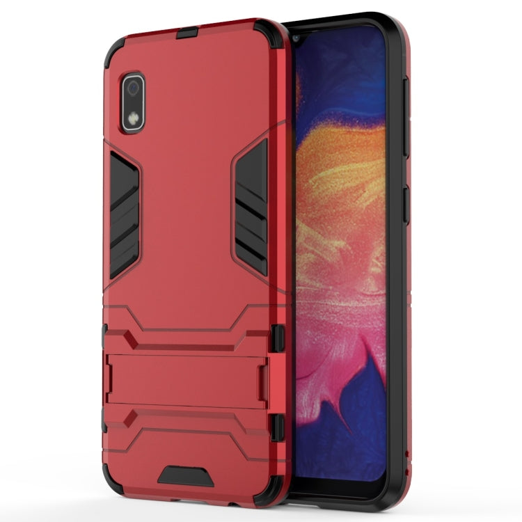 Shockproof PC + TPU Case for Galaxy A10e, with Holder