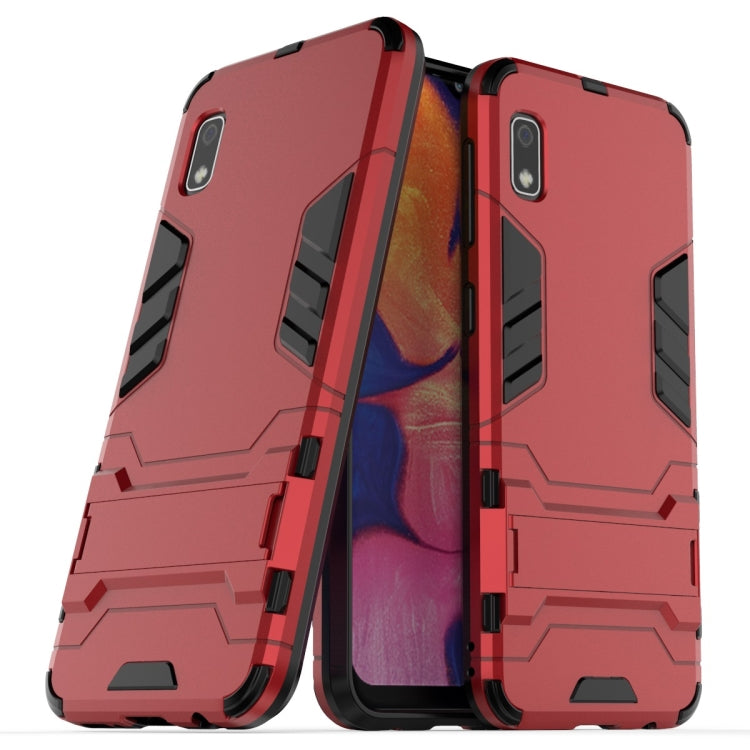 Shockproof PC + TPU Case for Galaxy A10e, with Holder