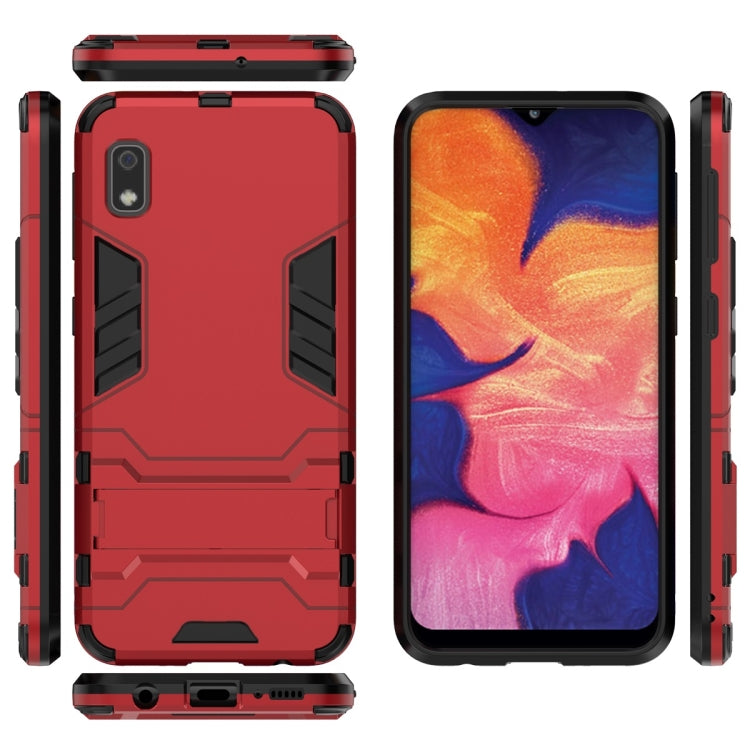 Shockproof PC + TPU Case for Galaxy A10e, with Holder