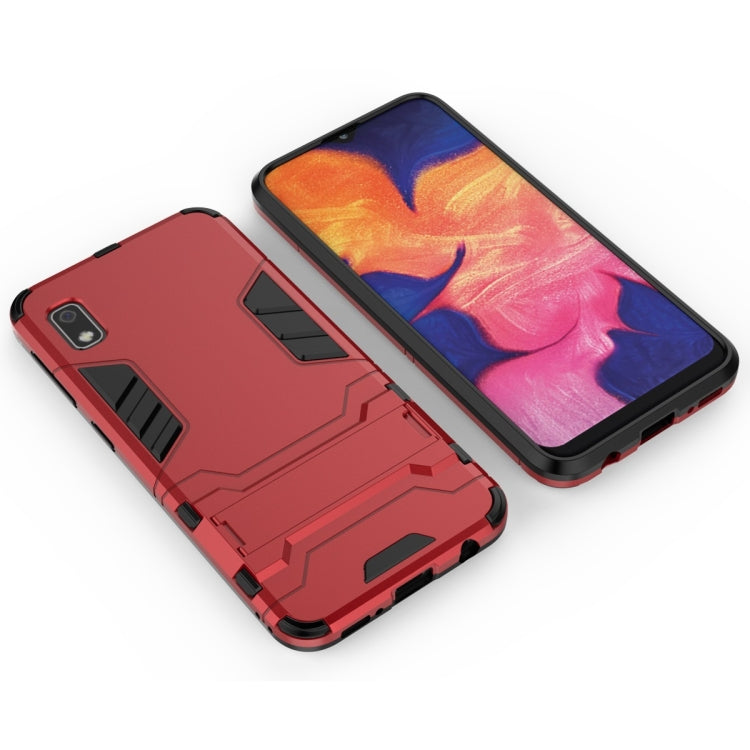 Shockproof PC + TPU Case for Galaxy A10e, with Holder