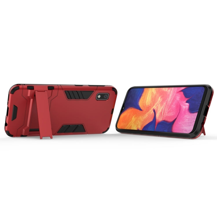 Shockproof PC + TPU Case for Galaxy A10e, with Holder