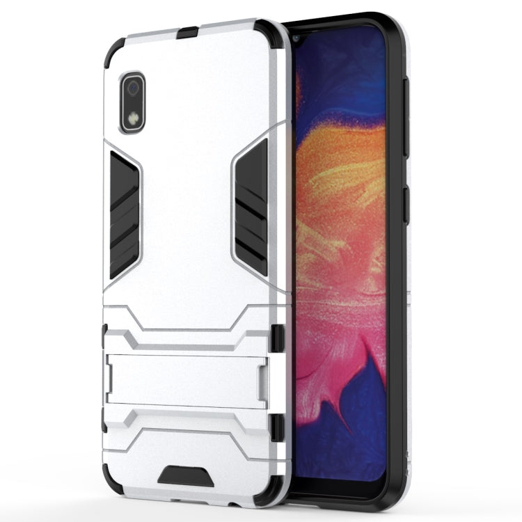 Shockproof PC + TPU Case for Galaxy A10e, with Holder