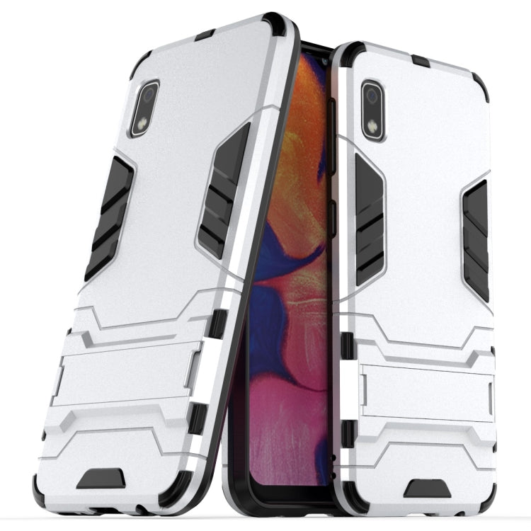 Shockproof PC + TPU Case for Galaxy A10e, with Holder