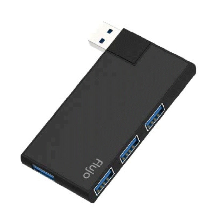 Flujo H50 Rotatable 4-ports USB 3.0 HUB with LED Power Light Indication