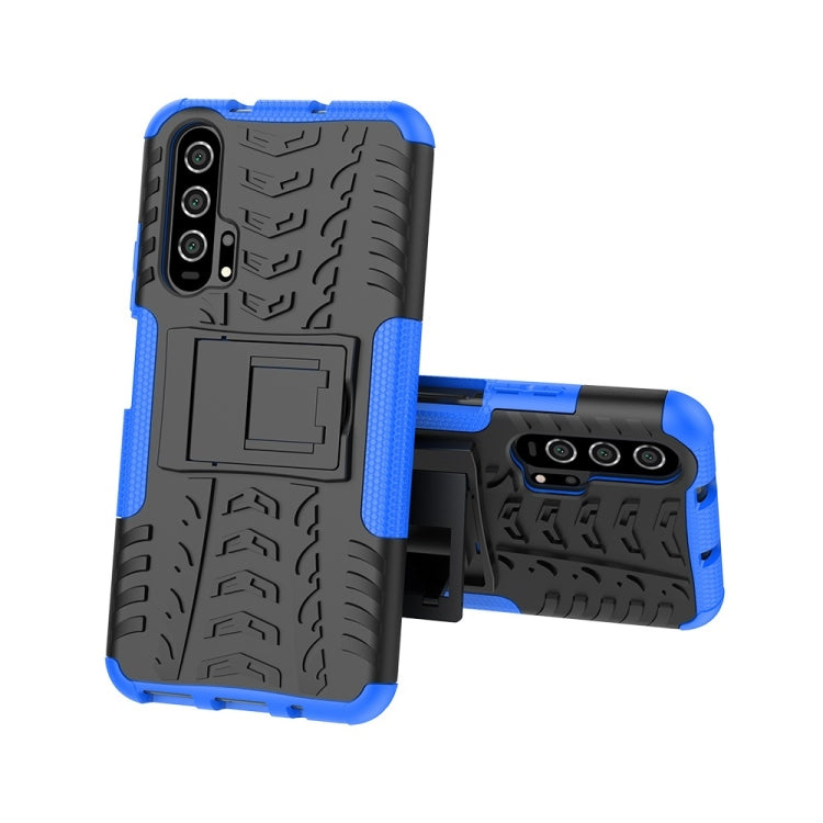 Tire Texture TPU+PC Shockproof Case for Huawei Honor 20 Pro, with Holder