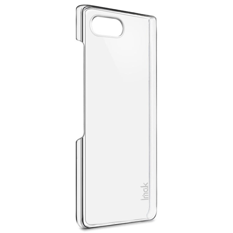 IMAK Wing II Wear-resisting Crystal Protective Case for BlackBerry KEY 2 LE, with Screen Sticker (Transparent)