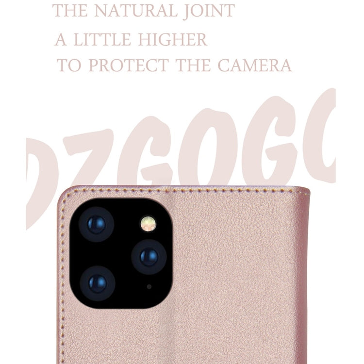 For iPhone 11 Pro Max DZGOGO MILO Series PC + PU Horizontal Flip Leather Case for  iPhone 11 Pro Max, with Holder & Card Slot & Wallet