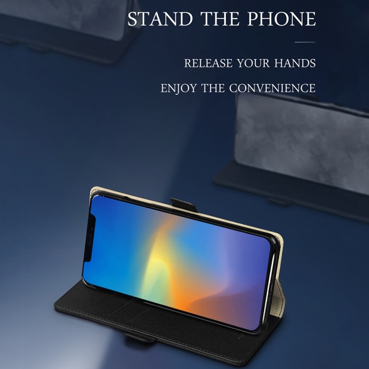 For iPhone 11 Pro Max DZGOGO MILO Series PC + PU Horizontal Flip Leather Case for  iPhone 11 Pro Max, with Holder & Card Slot & Wallet