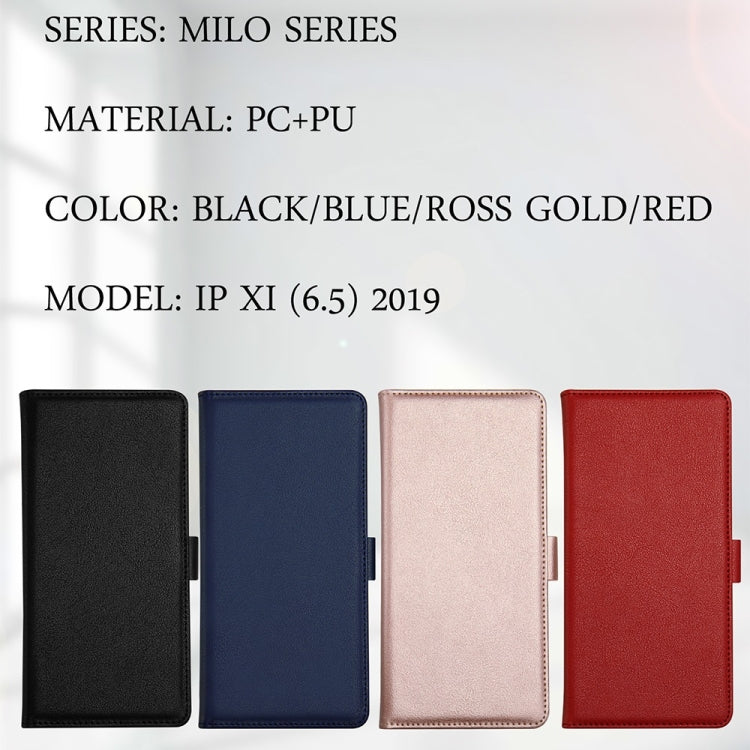 For iPhone 11 Pro Max DZGOGO MILO Series PC + PU Horizontal Flip Leather Case for  iPhone 11 Pro Max, with Holder & Card Slot & Wallet