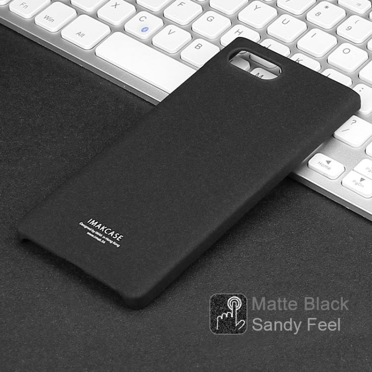 IMAK Matte Touch Cowboy PC Case for BlackBerry KEY 2, with Holder & Screen Sticker