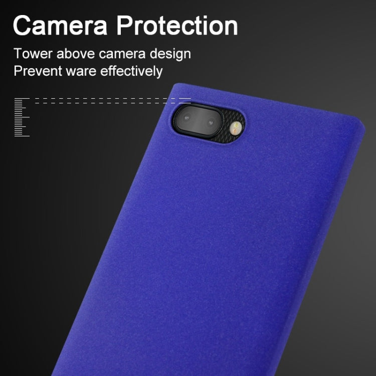 IMAK Matte Touch Cowboy PC Case for BlackBerry KEY 2, with Holder & Screen Sticker