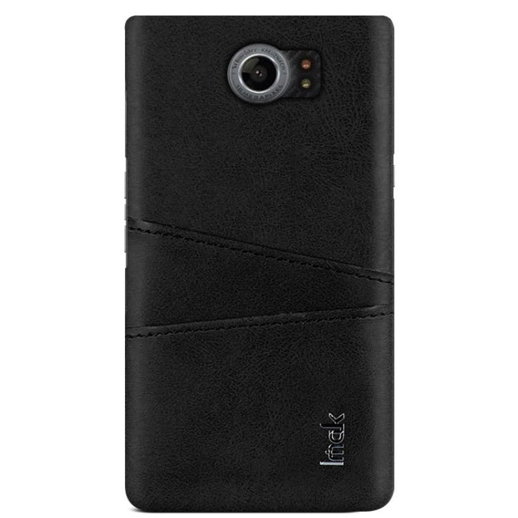 IMAK Ruiyi Series Concise Slim PU + PC Protective Case for BlackBerry Priv / Venice, with Card Slot