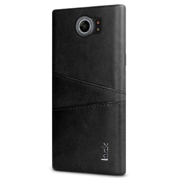 IMAK Ruiyi Series Concise Slim PU + PC Protective Case for BlackBerry Priv / Venice, with Card Slot