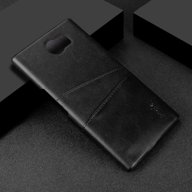 IMAK Ruiyi Series Concise Slim PU + PC Protective Case for BlackBerry Priv / Venice, with Card Slot