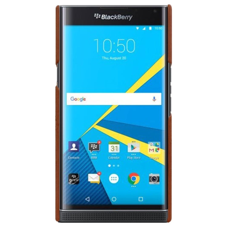 IMAK Ruiyi Series Concise Slim PU + PC Protective Case for BlackBerry Priv / Venice, with Card Slot