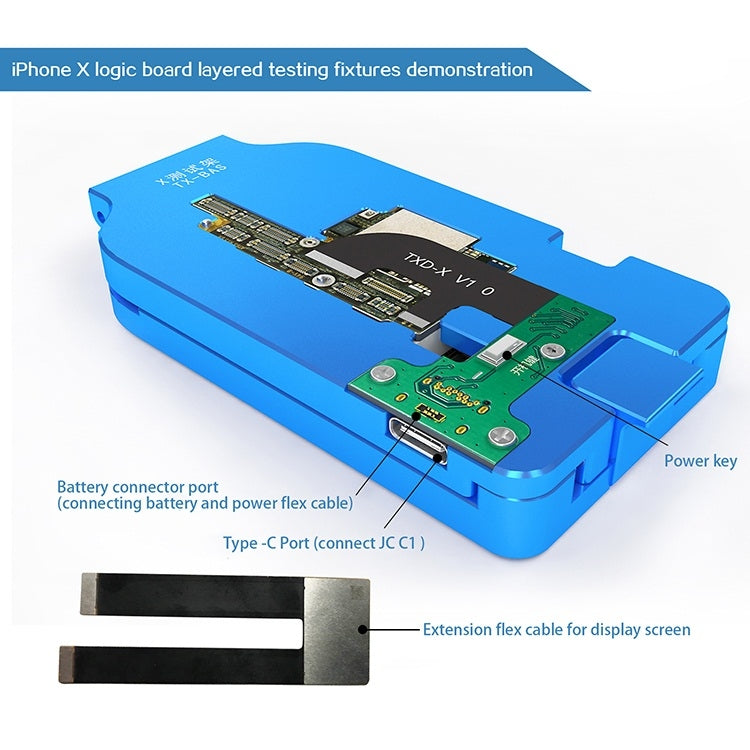 JC TXS-BAS Logic Board Layered Testing Fixture for iPhone XS / XS Max (Basic Version)