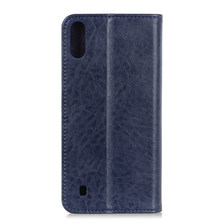 Magnetic Crazy Horse Texture Horizontal Flip PU Leather Case for ZTE Blade A7 2019, with Holder & Card Slots & Wallet