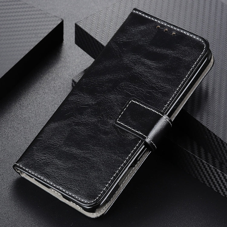 Retro Crazy Horse Texture Horizontal Flip PU Leather Case for ZTE Blade A7 2019, with Holder & Card Slots & Wallet & Photo Frame