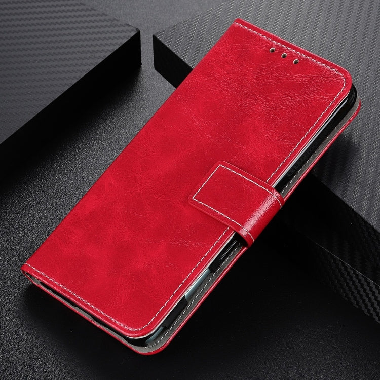 Retro Crazy Horse Texture Horizontal Flip PU Leather Case for Xiaomi Mi CC9, with Holder & Card Slots & Wallet & Photo Frame