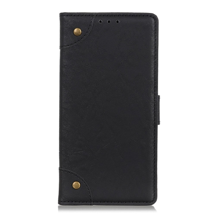 Copper Buckle Retro Crazy Horse Texture Horizontal Flip PU Leather Case for Xiaomi Mi CC9, with Holder & Card Slots & Wallet