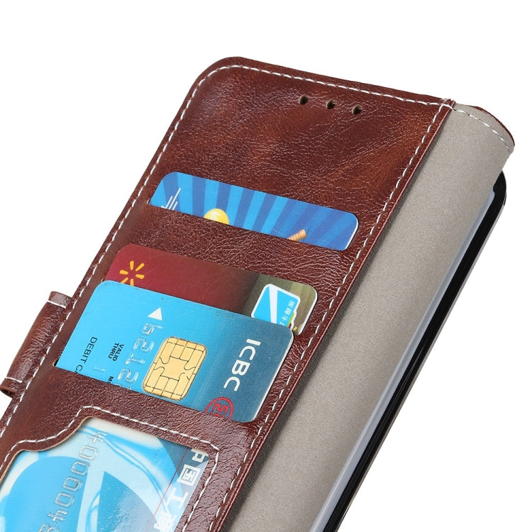 Retro Crazy Horse Texture Horizontal Flip Leather Case for Wiko Y80, with Holder & Card Slots & Wallet & Photo Frame