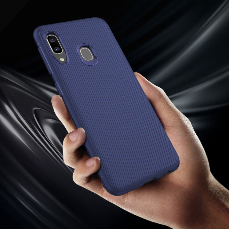 Lenuo Leshen Series Stripe Texture TPU Case for Galaxy A20e