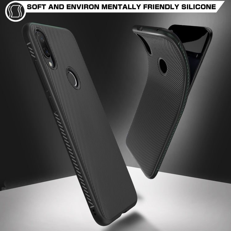 Lenuo Leshen Series Stripe Texture TPU Case for Xiaomi Mi Play