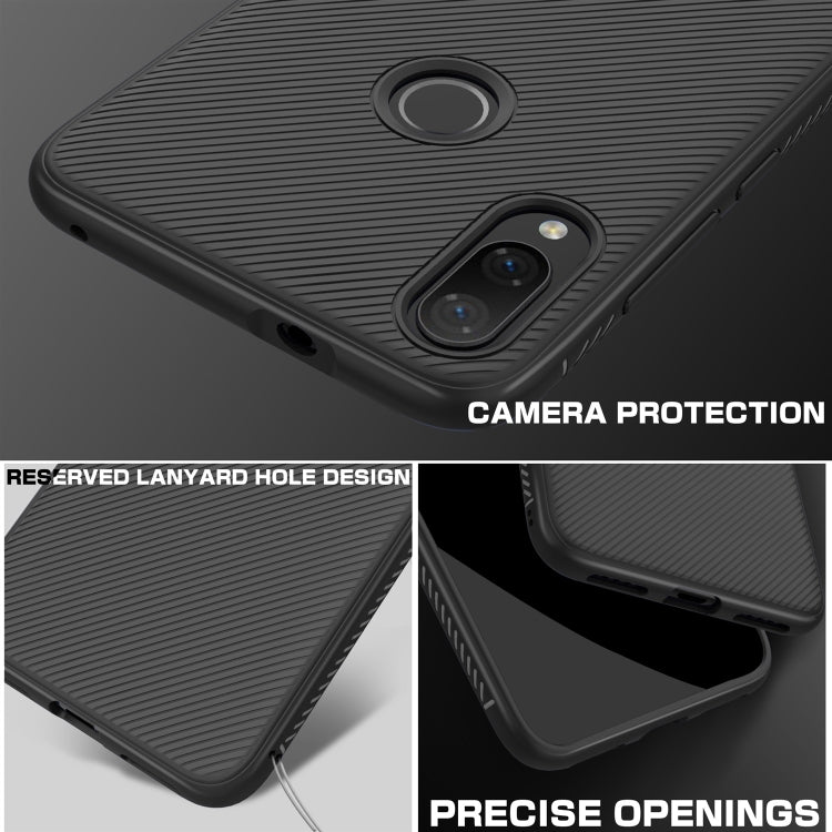 Lenuo Leshen Series Stripe Texture TPU Case for Xiaomi Mi Play