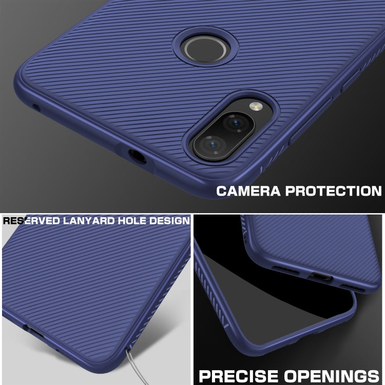 Lenuo Leshen Series Stripe Texture TPU Case for Xiaomi Mi Play