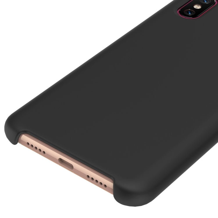 Solid Color Liquid Silicone Dropproof Protective Case for Xiaomi Mi 8 Pro