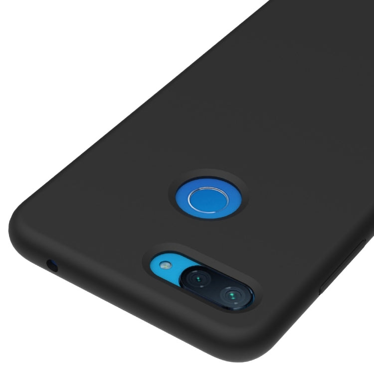 Solid Color Liquid Silicone Dropproof Protective Case for Xiaomi Mi 8 Lite
