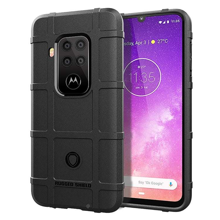 Shockproof Protector Cover Full Coverage Silicone Case for Motorola Moto One Pro