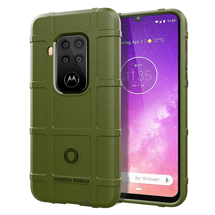Shockproof Protector Cover Full Coverage Silicone Case for Motorola Moto One Pro