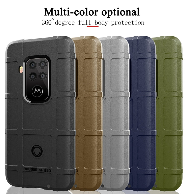 Shockproof Protector Cover Full Coverage Silicone Case for Motorola Moto One Pro