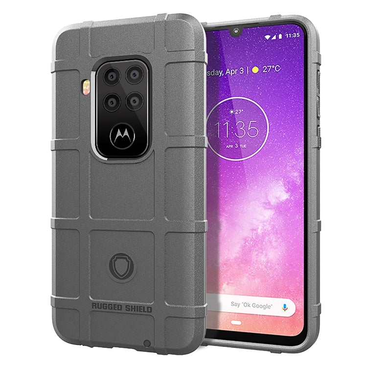 Shockproof Protector Cover Full Coverage Silicone Case for Motorola Moto One Pro