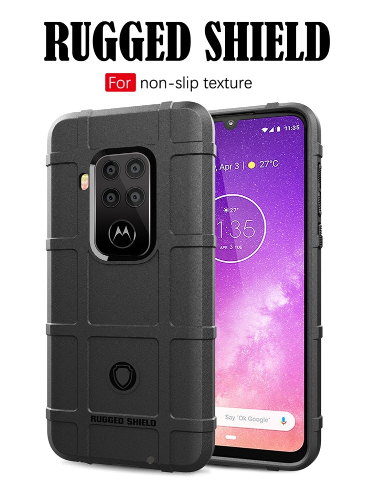 Shockproof Protector Cover Full Coverage Silicone Case for Motorola Moto One Pro