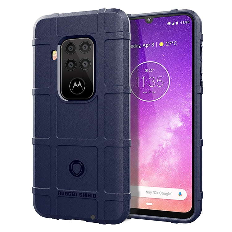 Shockproof Protector Cover Full Coverage Silicone Case for Motorola Moto One Pro